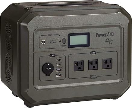 【美品】PowerArQ Pro ポータブル電源 1002Wh 元箱付き ポータブル電源 PowerArQ Pro 1000Wh Smart Tap / 冒険に